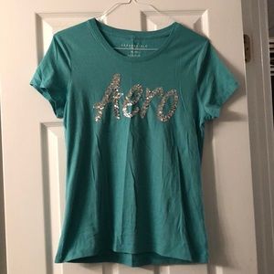 Aeropostale Sequin “Aero” T-Shirt